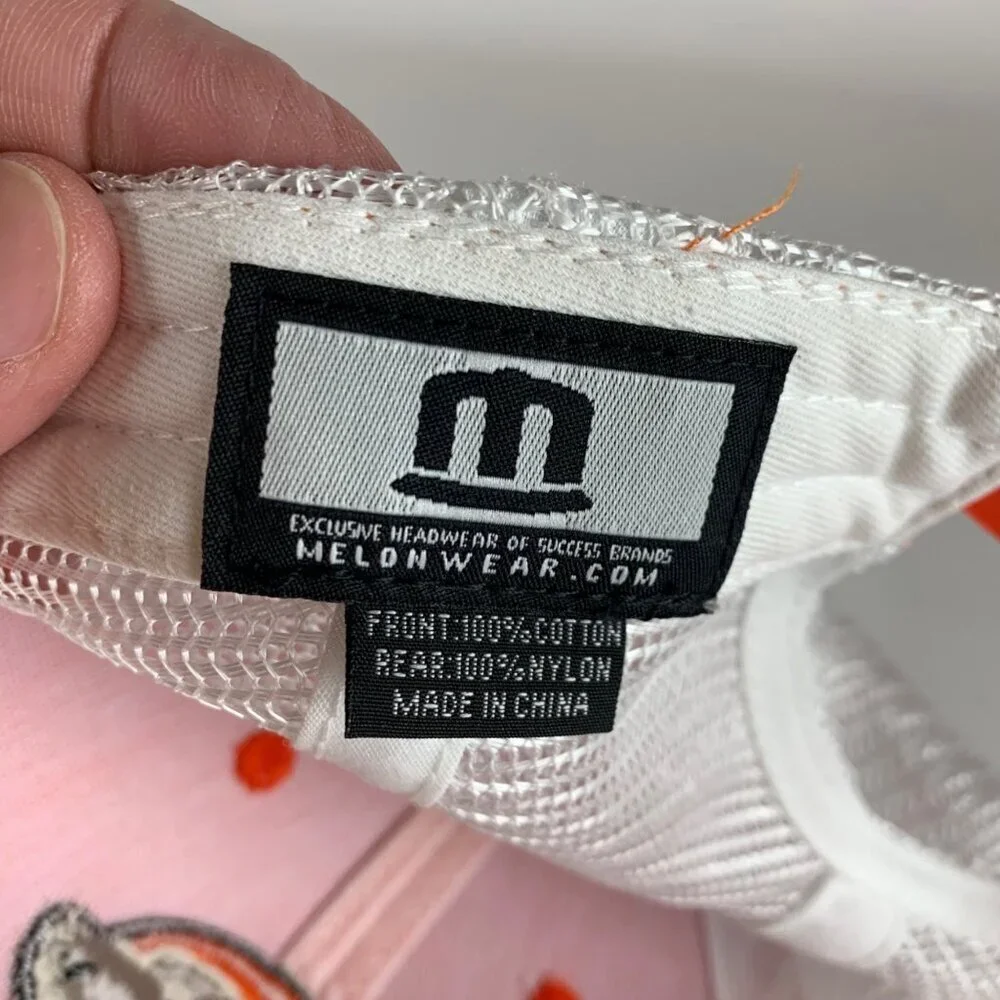 Mankato Moondogs Northwoods League Orange White Melonwear Snapback Trucker Hat